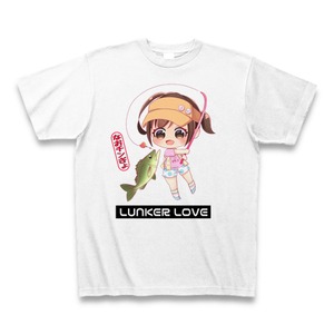 LUNKERLOVE Tシャツ(ホワイト）