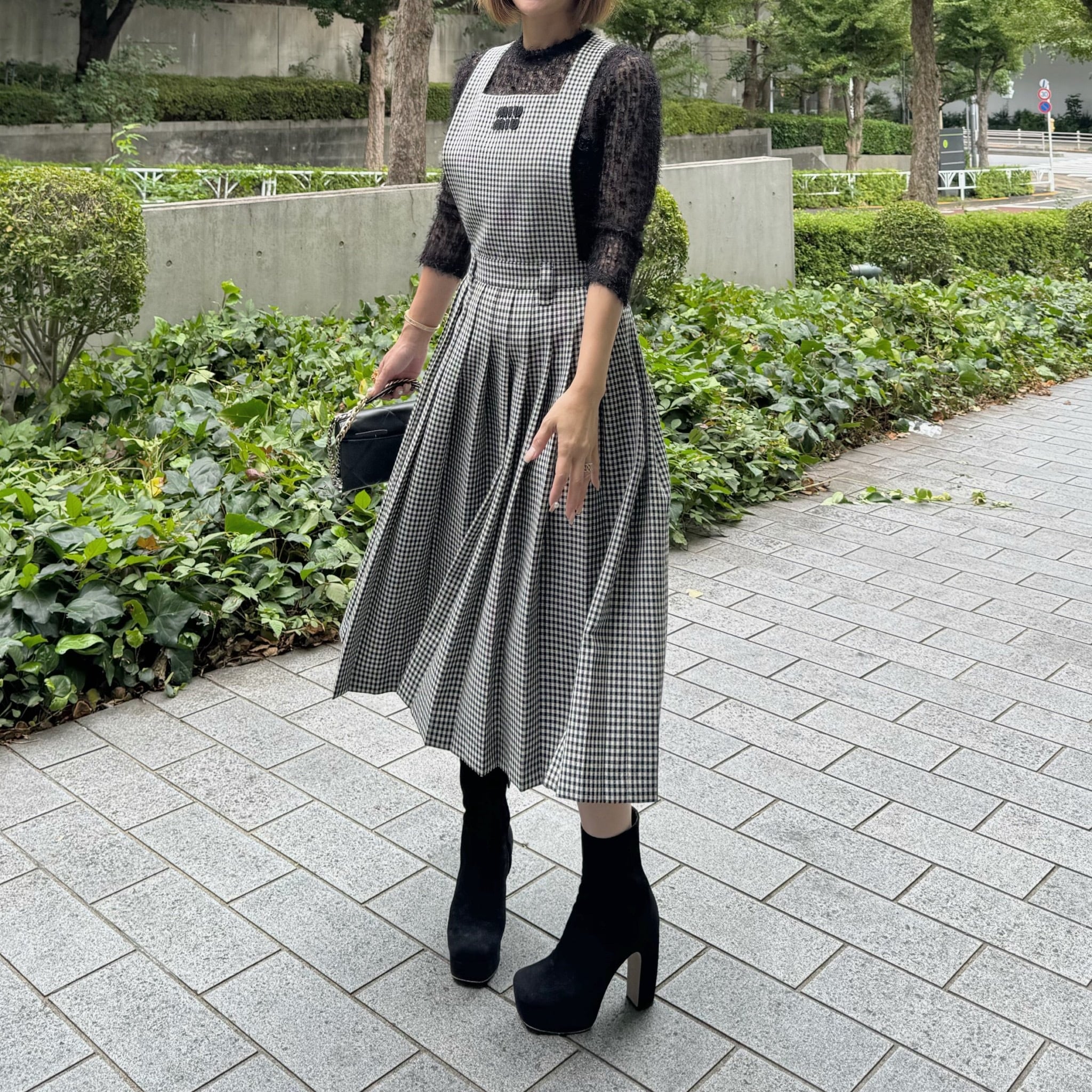 チュールシアートップス Emill ブラック | Cygne 