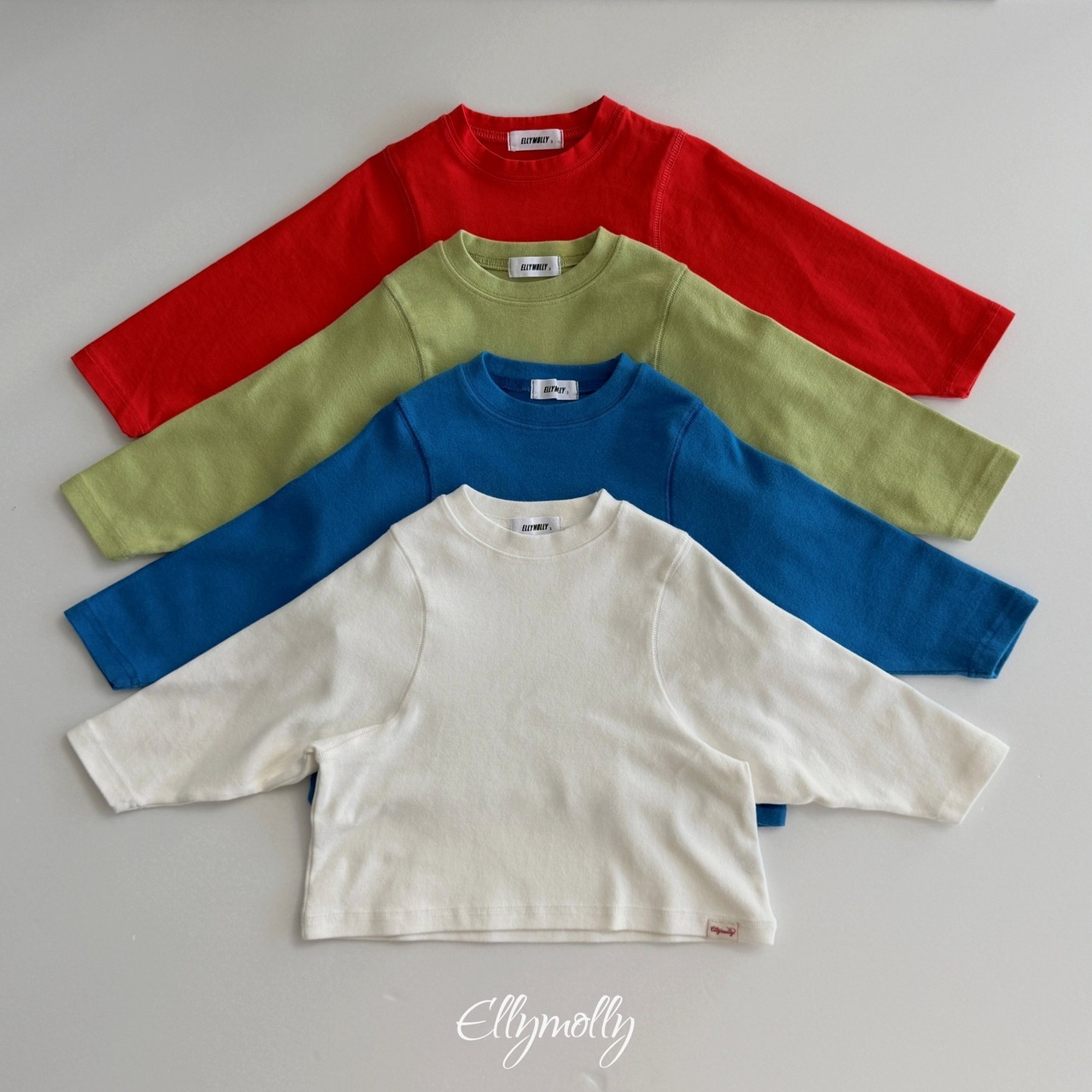 エリーモリー / ELLY MOLLY / モンドピーチTシャツ / 韓国子供服 / ジュニア / 26winter〖取寄〗*13~19号*