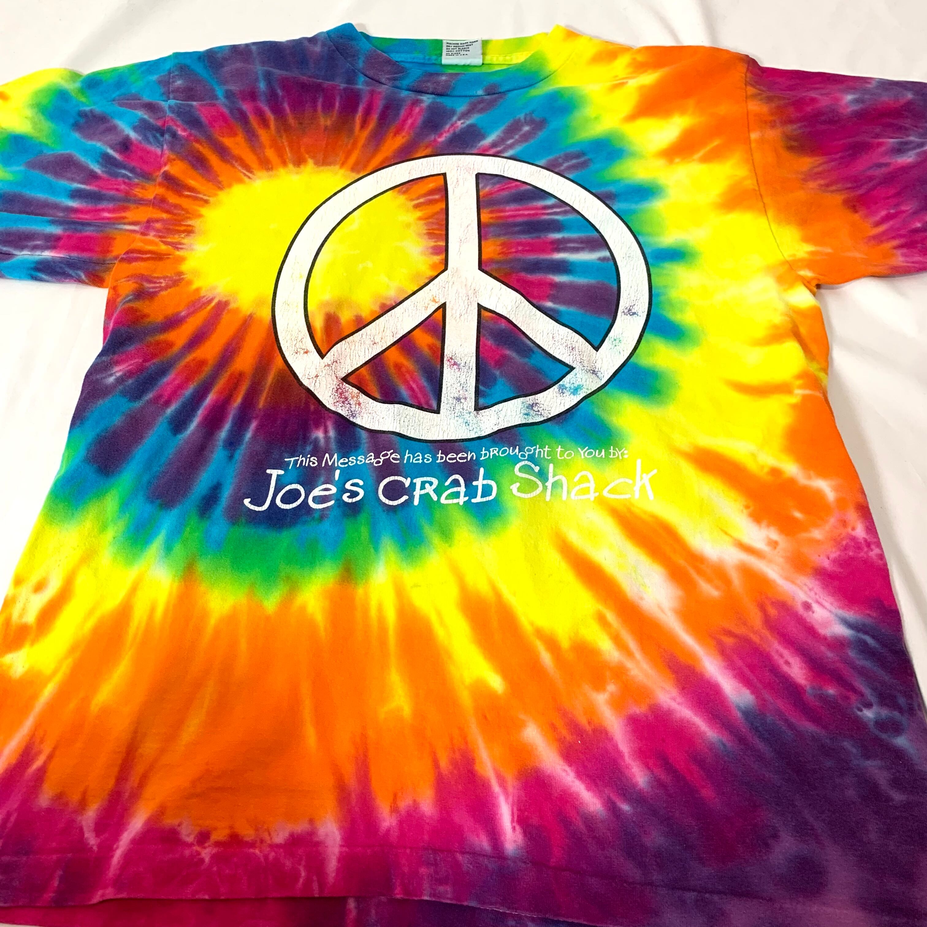 ビンテージ Tシャツ アメリカ イェーイ マーク PEACE