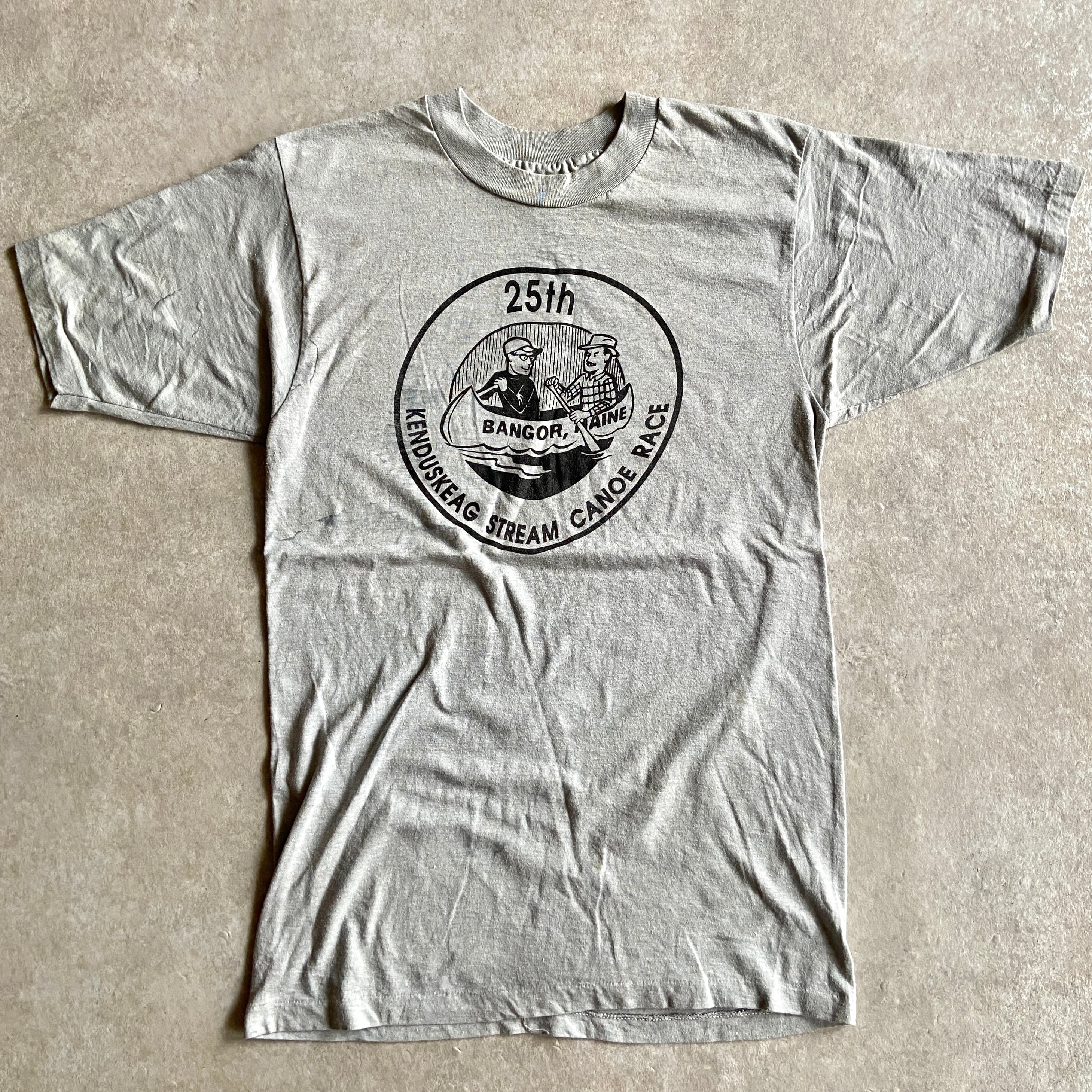 1990s Kenduskeag Stream Canoe Race 25th Tee L H506