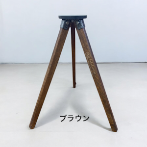 ヴィンテージ風彫刻テーブル（レッド&パープル）