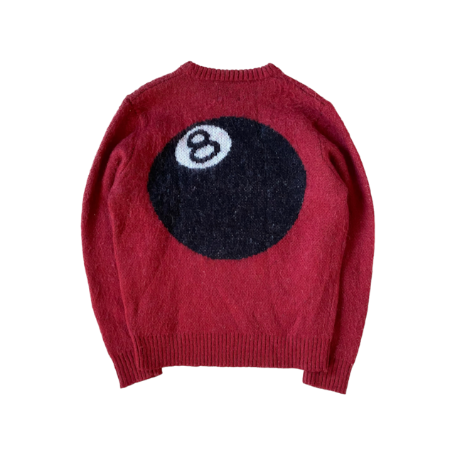 STUSSY 8 ball Mohair Knit