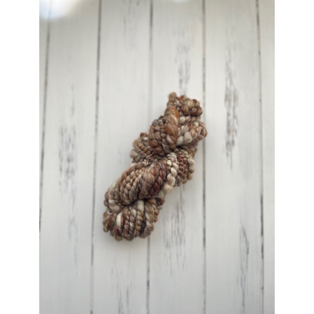 アートヤーン  手紡ぎ糸【22-0203】