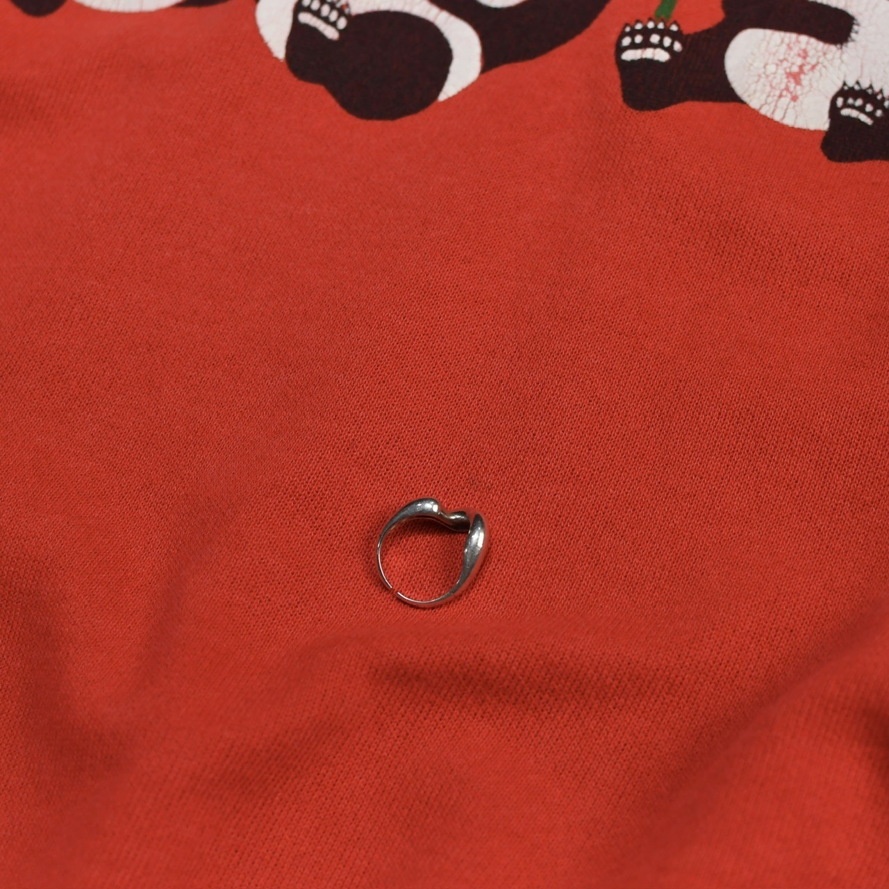 family pandas print sweat