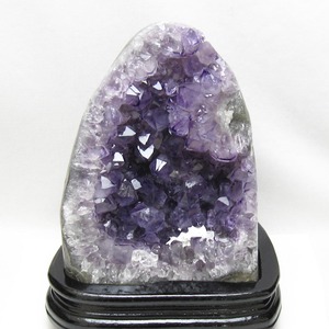 2.6Kg アメジスト クラスター アメジスト 原石 ウルグアイ産 amethyst 台座付属 一点物 192-718