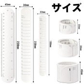 Neiang ウェアラブルメモ 3個セット 手首に巻く メモ ウェアラブルメモ バンド 腕に巻くメモ帳 手首メモ リストバンド メモ シリコン 書いて消せる 防水 やることリスト ホワイト 23.8*4.5cm