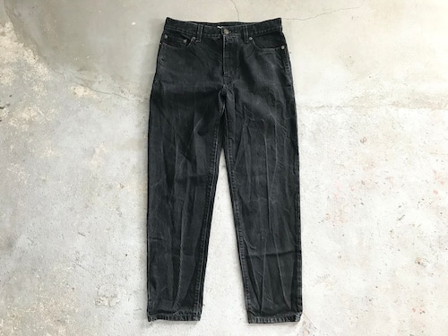 2020 SAINT LAURENT carrot fit black jeans MADE IN ITALY
