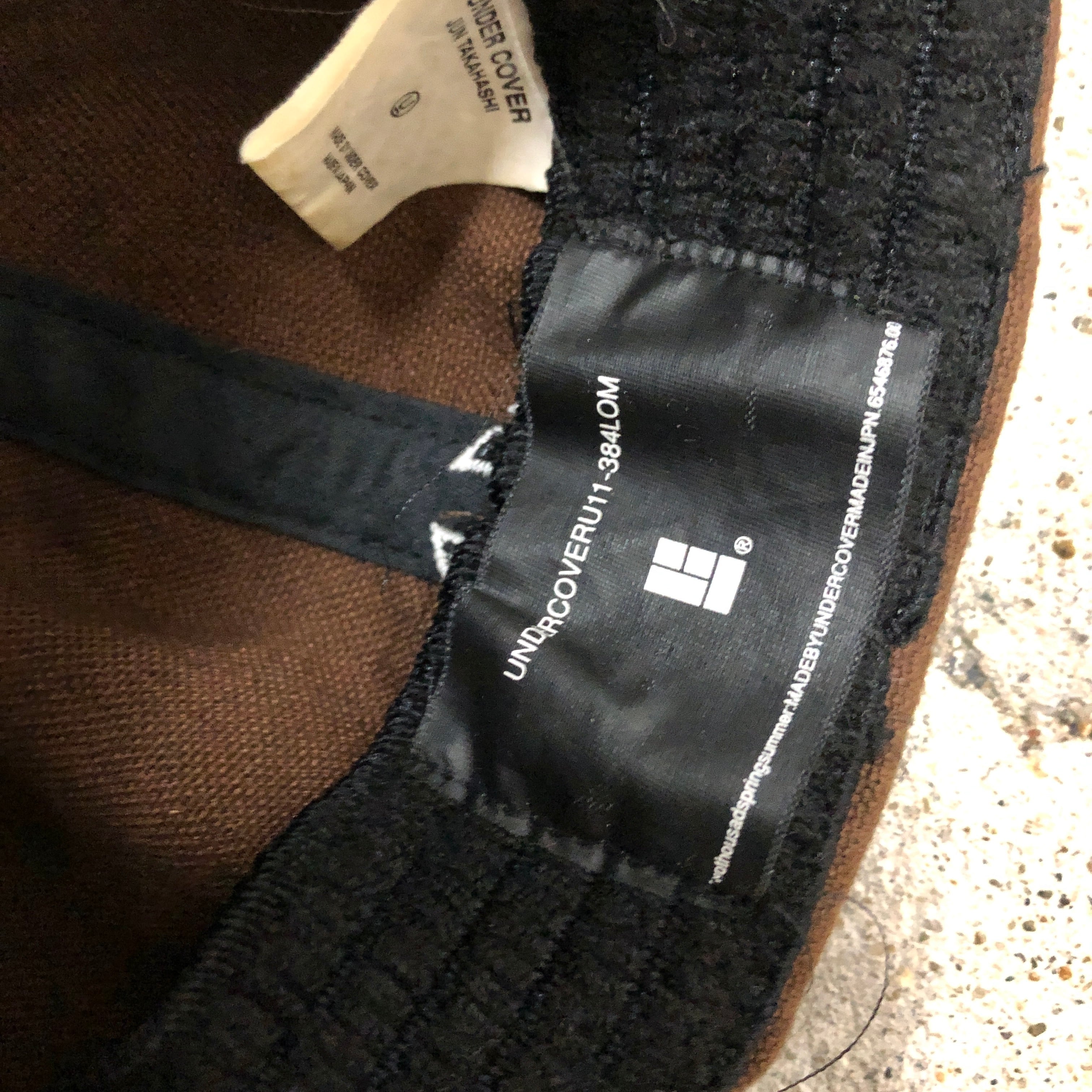 アンダーカバー undercover 侍キャップ cap 00s UNDERCOVER×HECTIC/SAMURAI Cap/侍/漢字/キャップ/ブラウン/W