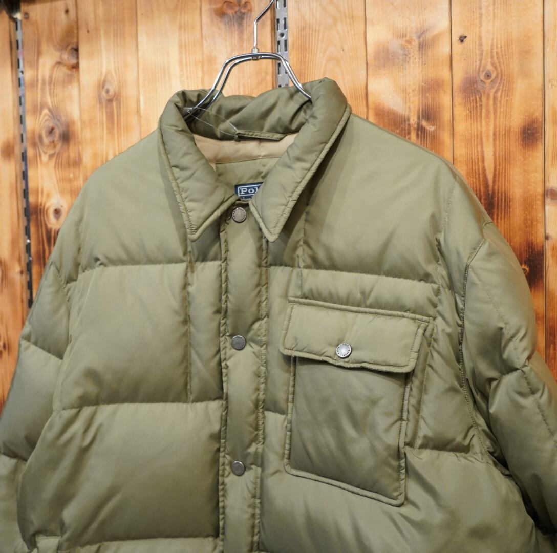 90s ralphlauren シャツダウン ジャケット L/ラルフローレン | 古着屋