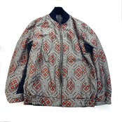 【bomber020】Msize 再構築リバーシブル着物ボンバー KIMONO BOMBER JACKET