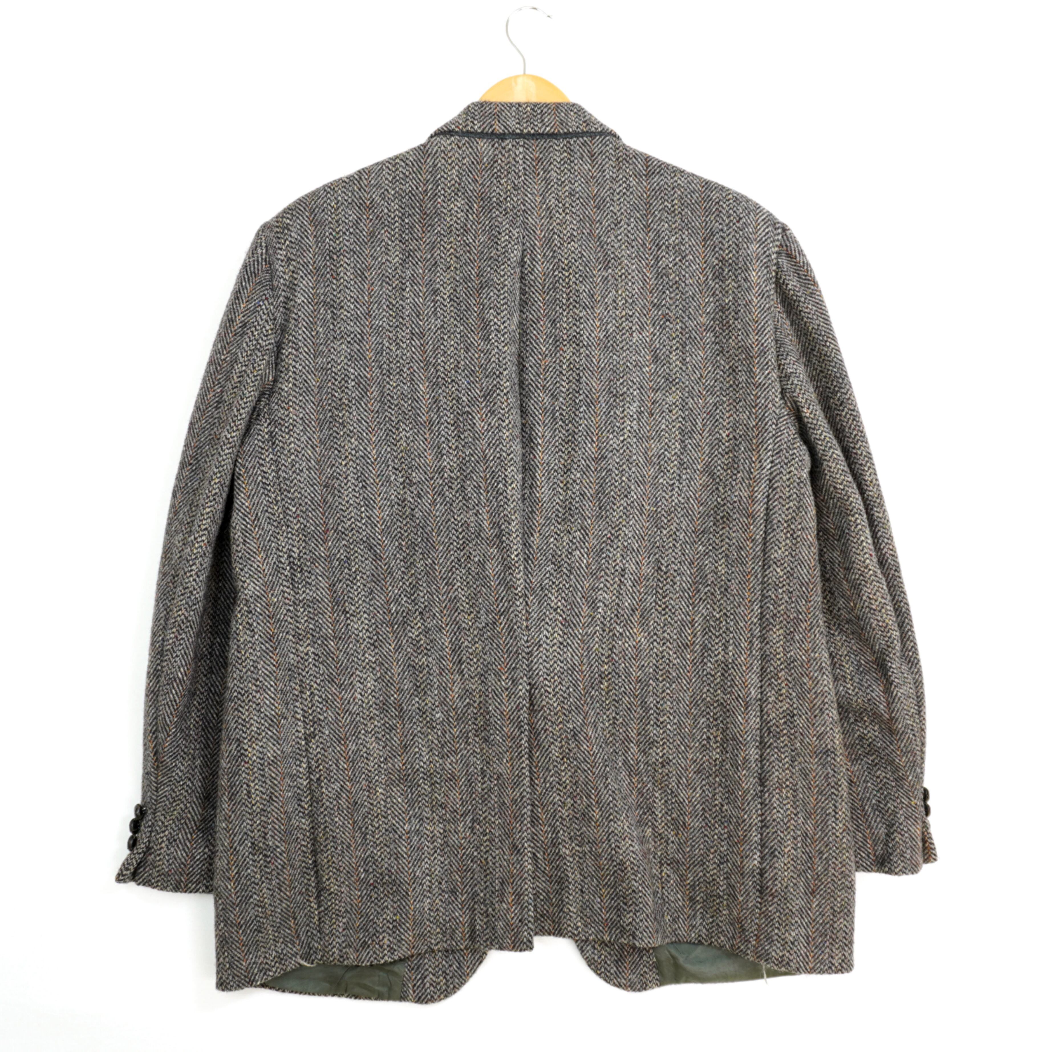 Harris Tweed Jacket 1980s 1990s 304074 | Loki Vintage&Used