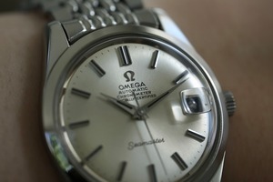 【OMEGA】 1960's オメガ シーマスタークロノメーター ライスジュビリーブレス 自動巻き OH済み / Vintagewatch / Seamaster / Cal.564
