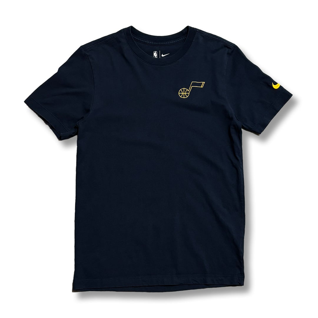 Utah Jazz Logo Embroideried T-shirt. NIKE