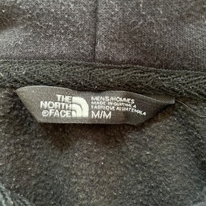 【THE NORTH FACE】ボックスロゴ ワンポイント バックロゴ プリント パーカー プルオーバー スウェット フーディー hoodie アウトドア M 黒 us古着