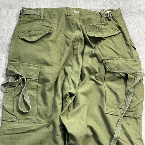 70s アメリカ軍 実物 M51 フィールドパンツ MS 詳細写真15