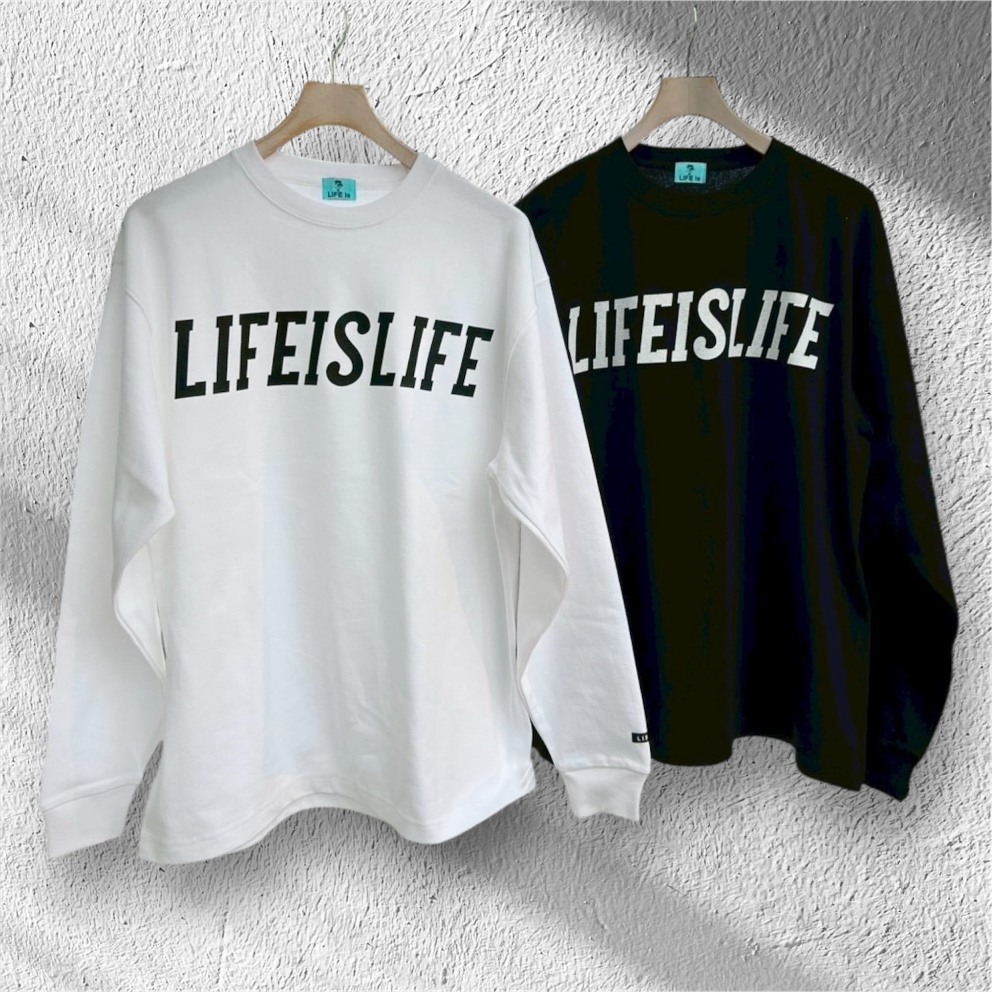 LIFE is COLLEGE long sleeve Tshirt ￥6,990(￥7,689)