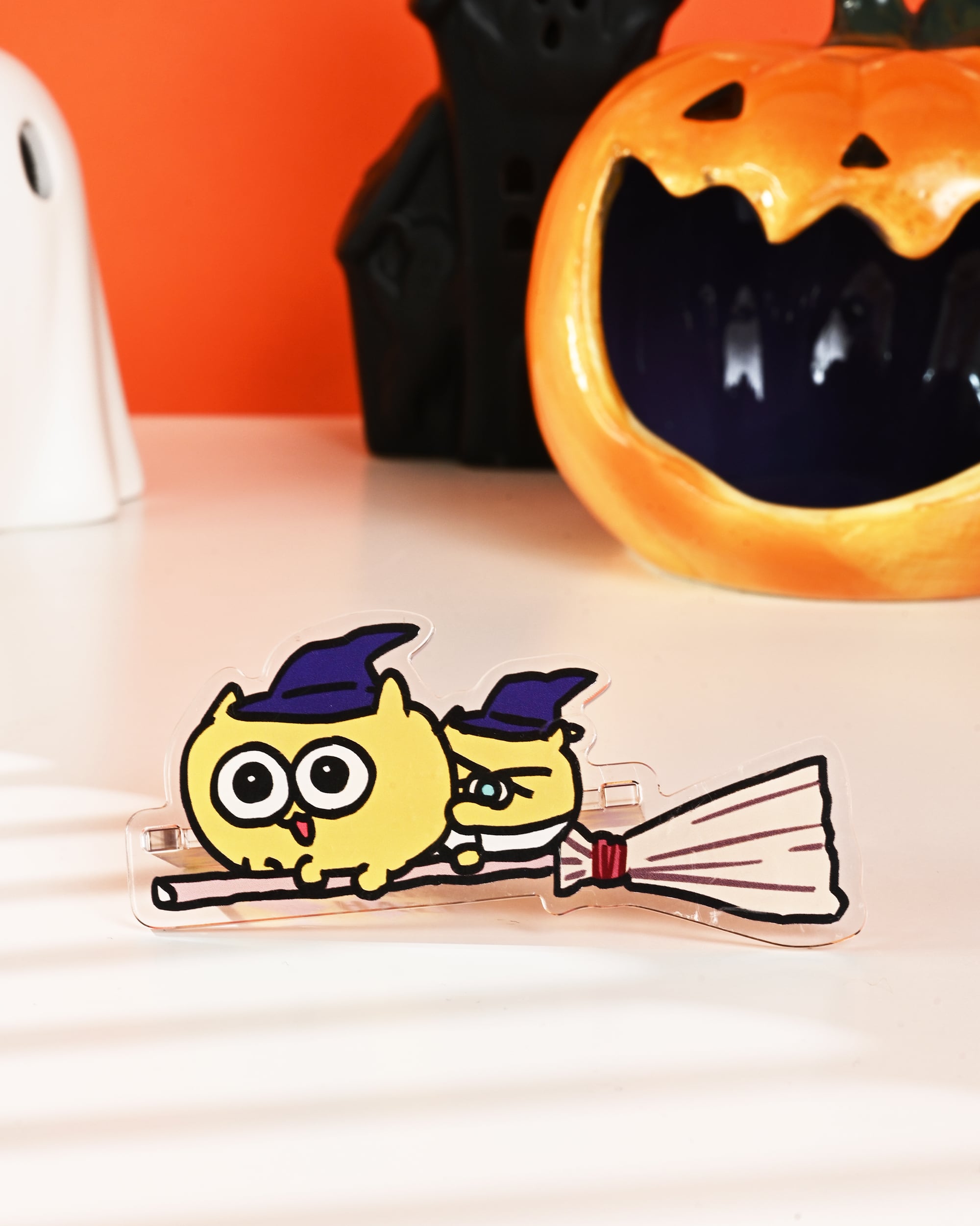 ハロウィンアクリルスタンド ほうき