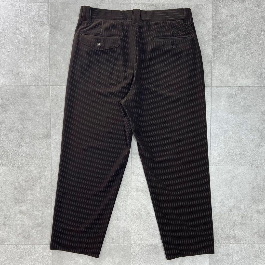 90s イッセイミヤケ スラックス ブラウン パンツ issey miyake