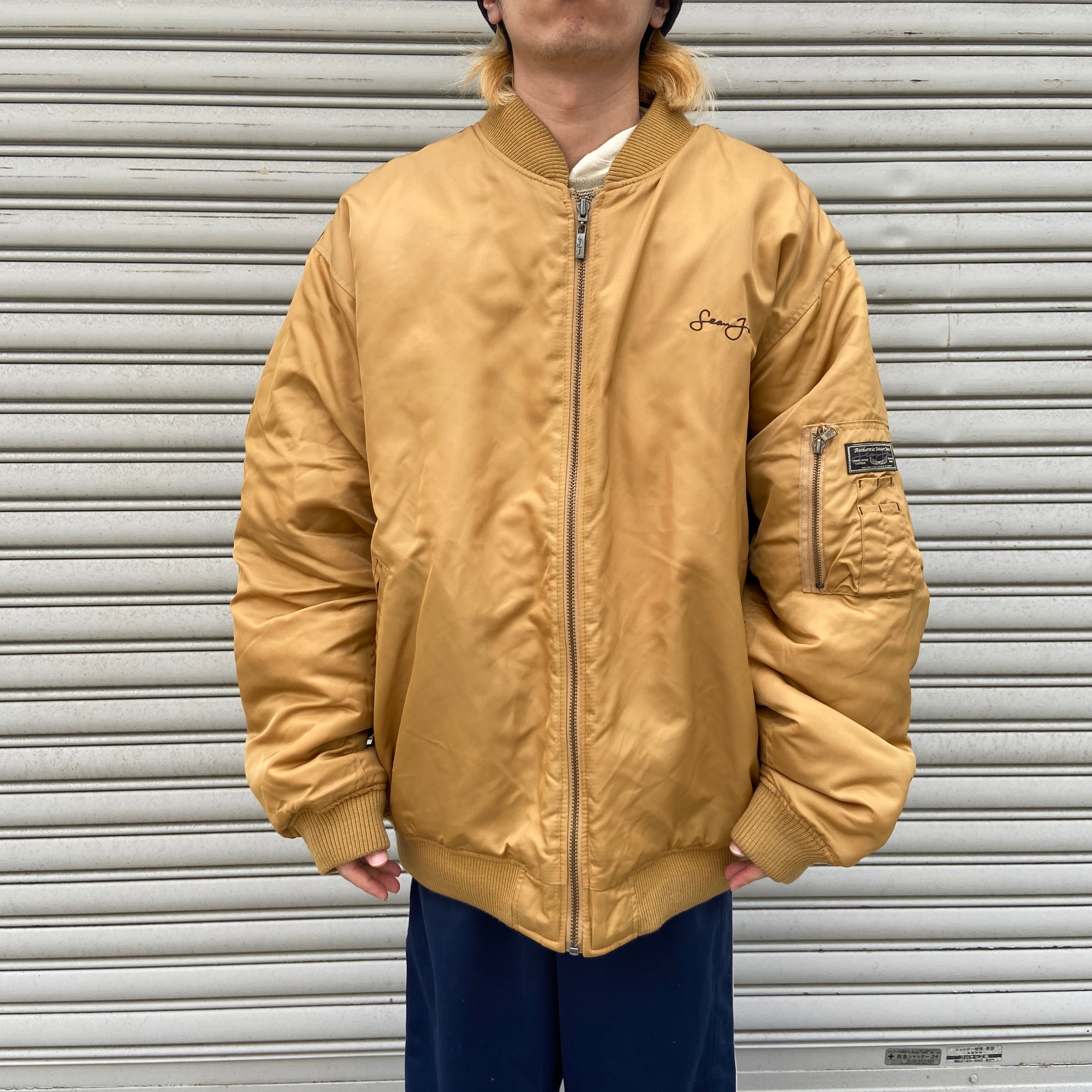 【超希少】OLD STUSSY　紺タグ　リバーシブル　中綿　ナイロン　ジャケット