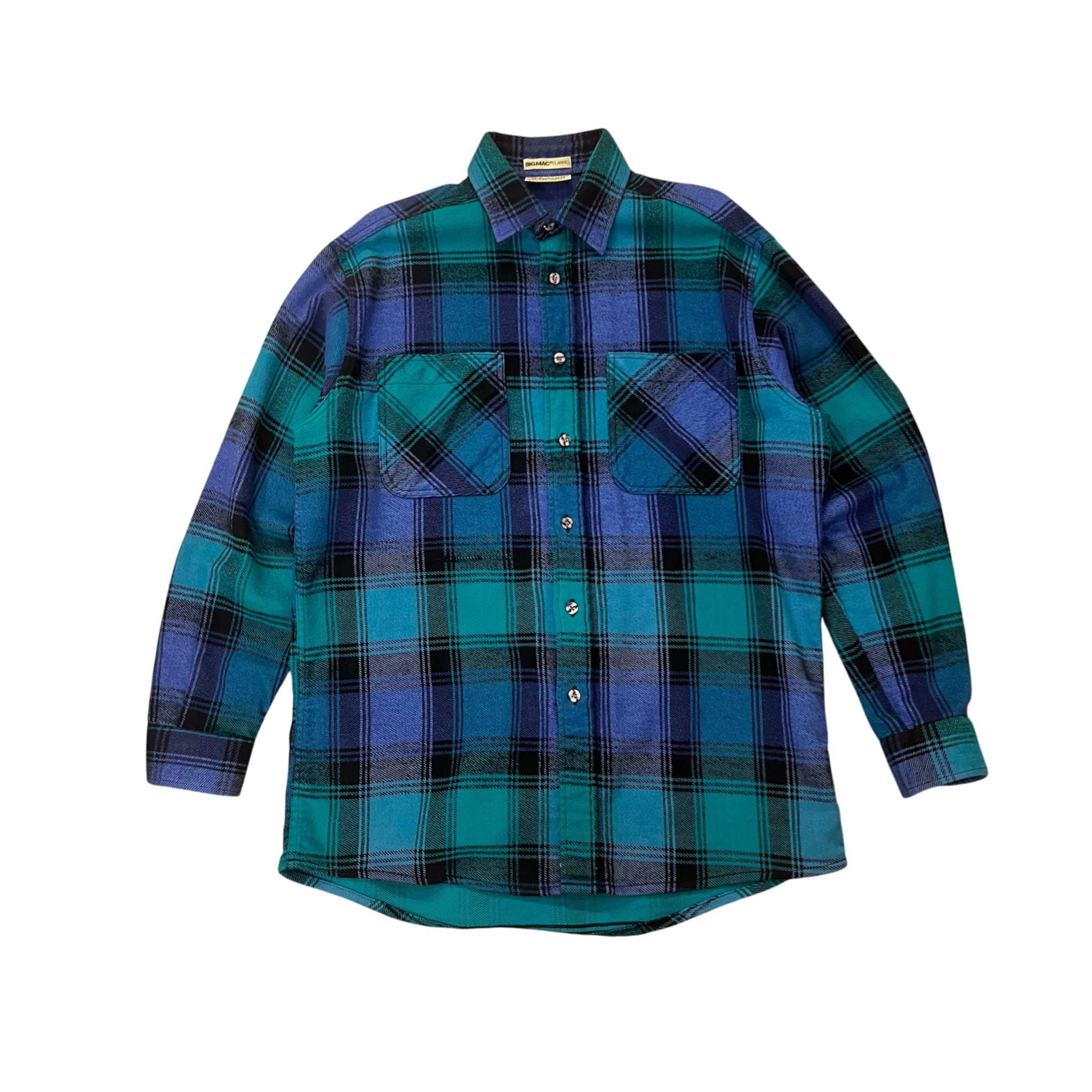 80's BIG MAC ST JOHN'S BAY Flannel Shirt