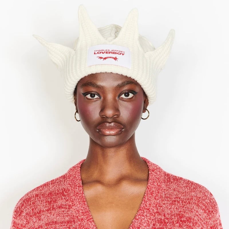 CHARLES JEFFREY LOVERBOY】CHUNKY CROWN BEANIE | AYIN