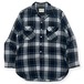 50s〜60s|Deacon Brothers|フランネルチェックシャツ|Viyella Reg’d カナダ製 シェルボタン ロング丈 L相当 コンディションB