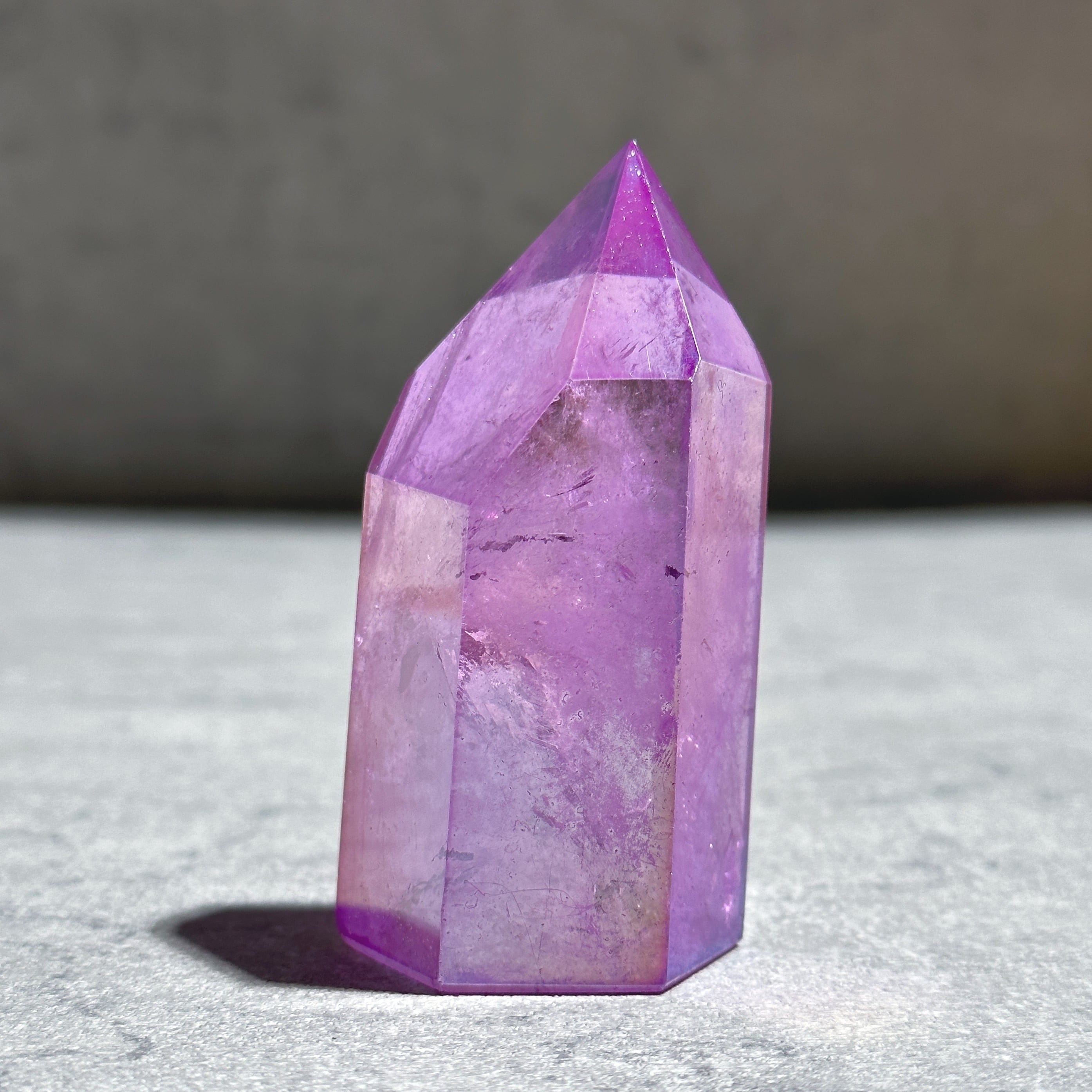 天然石 オーラクォーツ　タワー　kamoku 2つセット 天然石 オーラクォーツ タワー kamoku 2つセット