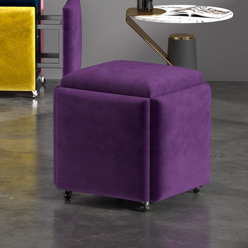 マジックキューブスツール 5 in 1  17カラー ピンク パープル ダークブルー スツール  コンビネーションスツール 椅子 イス 家庭用 レストラン リビングルーム 小型スツール ソファスツール 収納スツール ファッションソファスツール コーヒーテーブル ホーム 小さなスツール ロースツール リビング