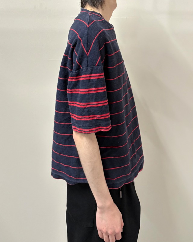 【2017/SS JILSANDER】border switching box t-shirt