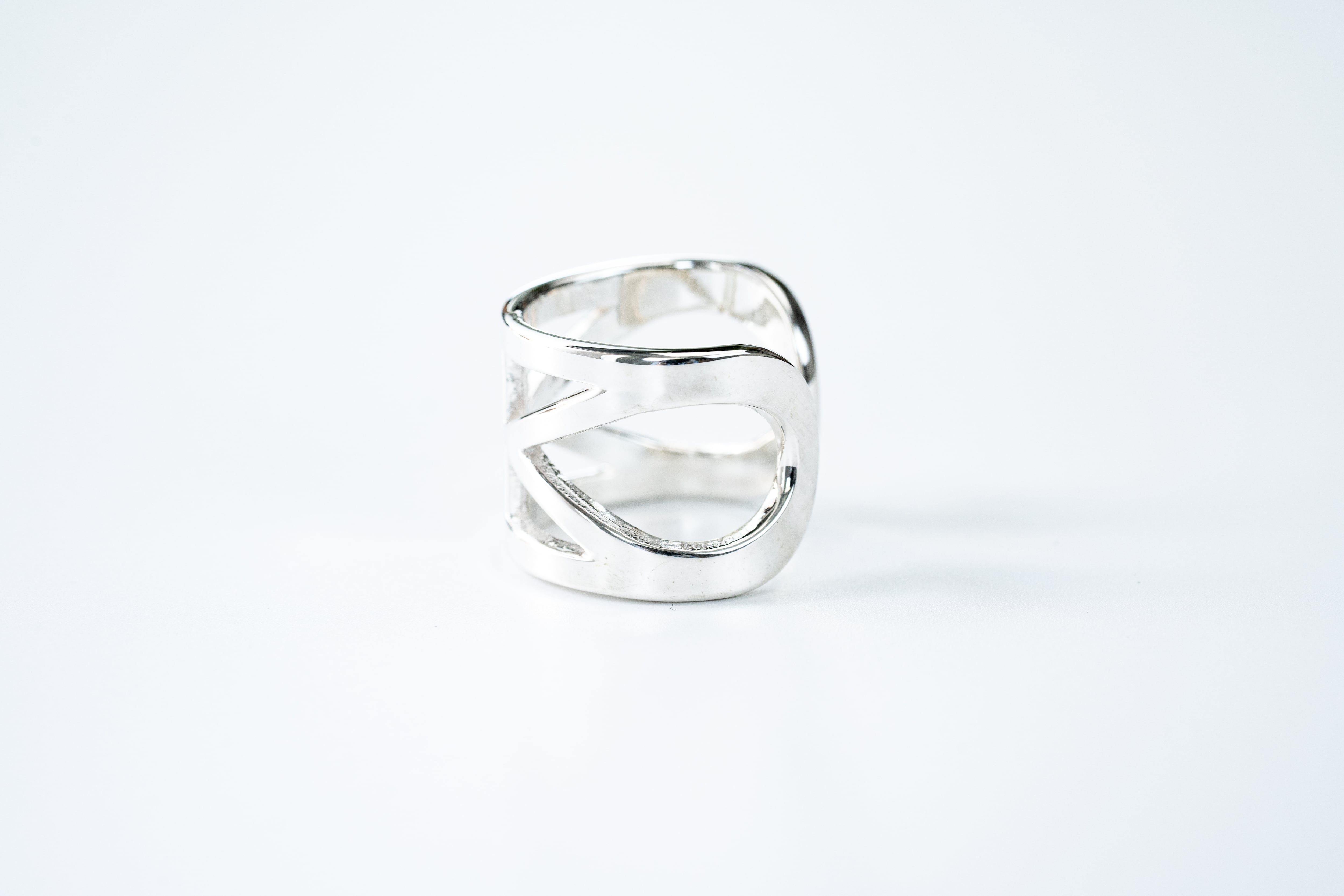 R-054 See through Mobius ring | WAKAN SILVER SMITH online store