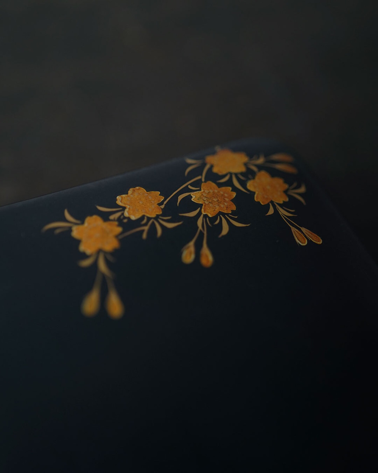 小箱　漆器　雉　蒔絵