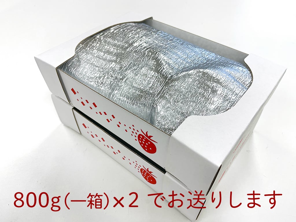 冷凍いちご（あまおう）1.6kg(800gx2袋) お菓子、ジャム作りに最適！