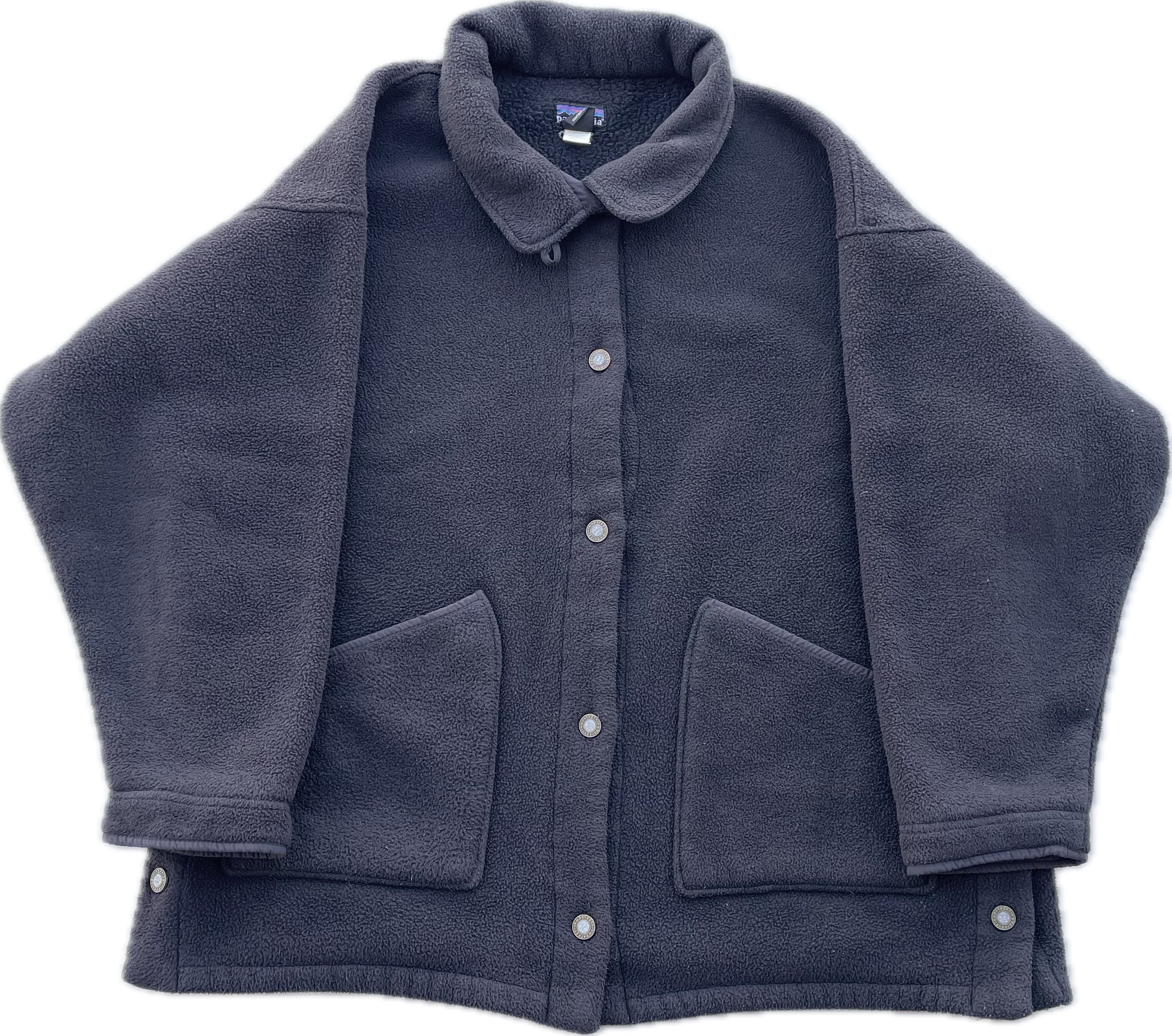 【Patagonia】1997年 USA製 シャーリングコート フリースボア Patagonia Synchilla Shearling Coat Black‼︎ 97s | Blue Ribbon