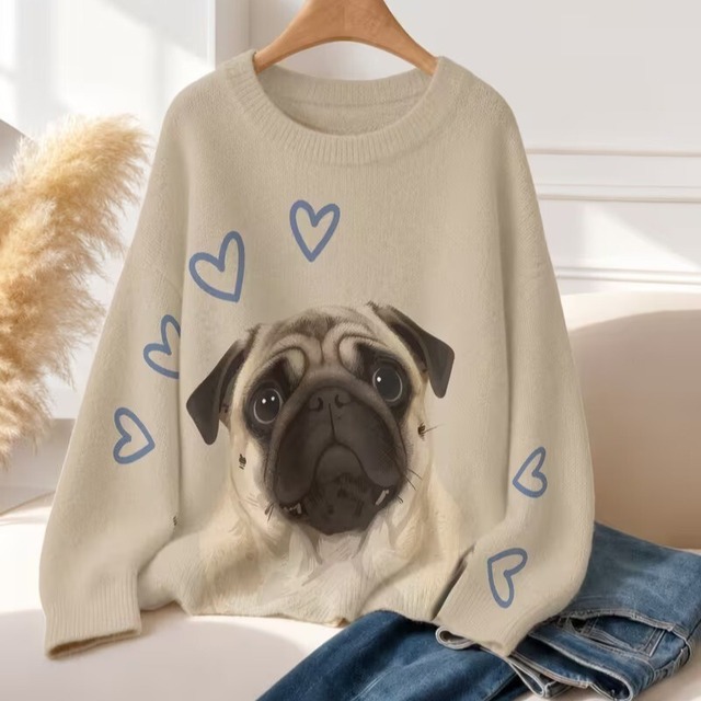 Printed Knit – my honey-　　item-0514