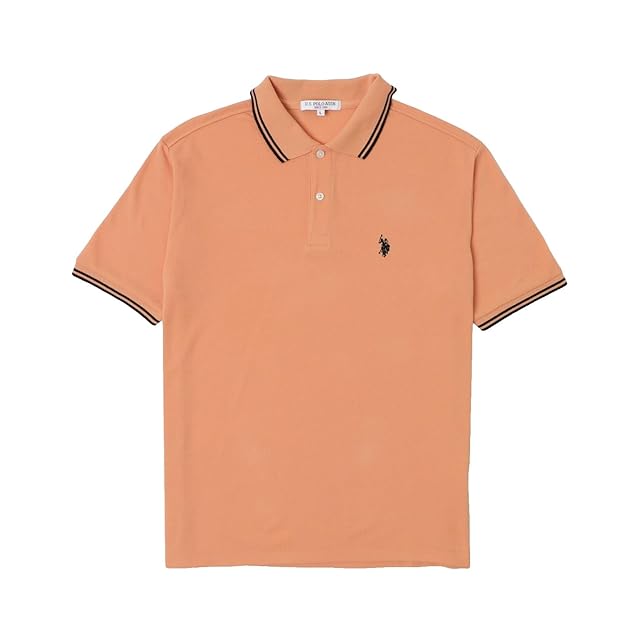 60s 70s USA VANHEUSEN VANILON バンロン ポロシャツ メンズM ブラウン