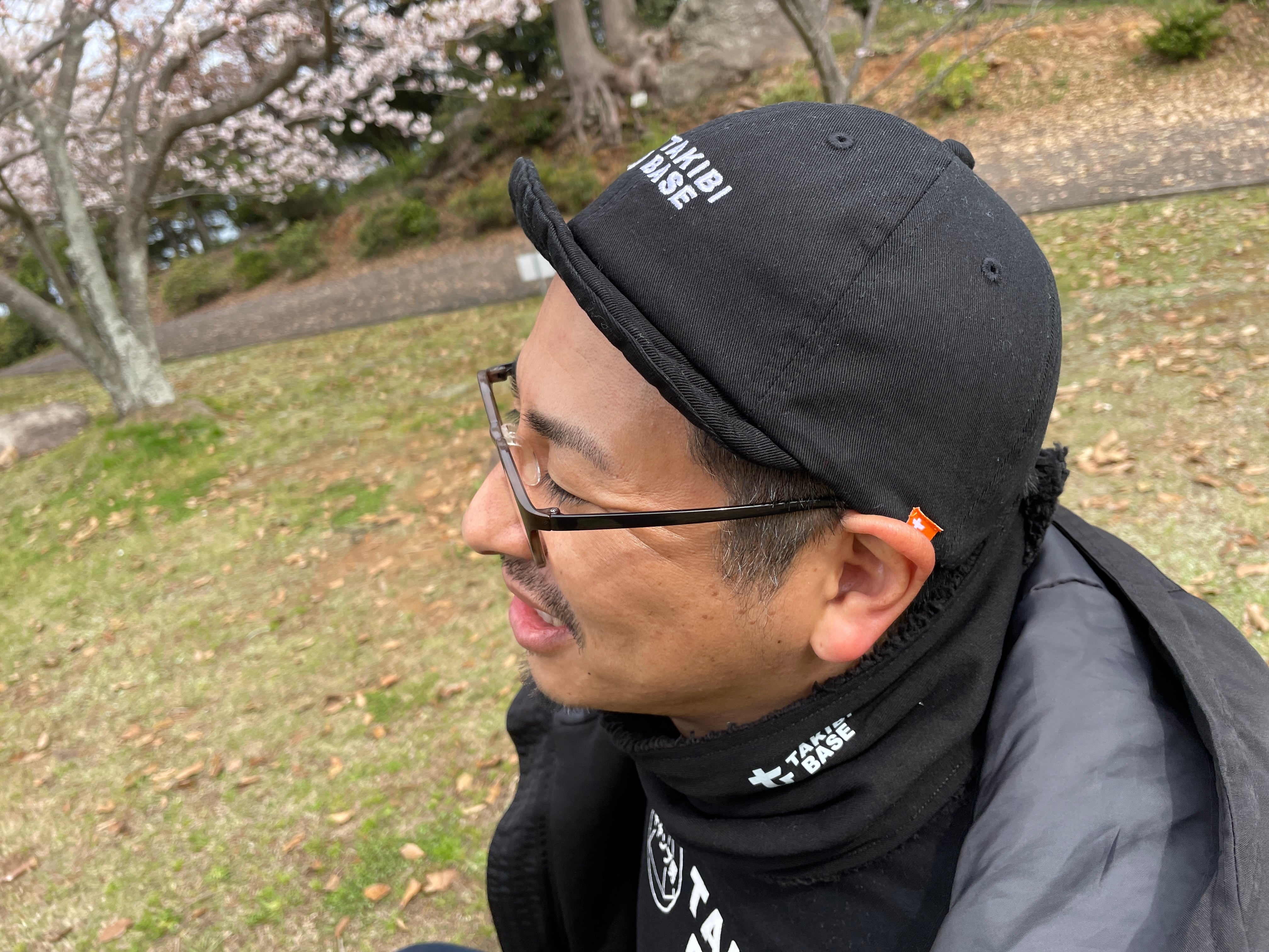 タキベーキャップ【ブラック・デニム】 | TAKIBIBASE タキビベース