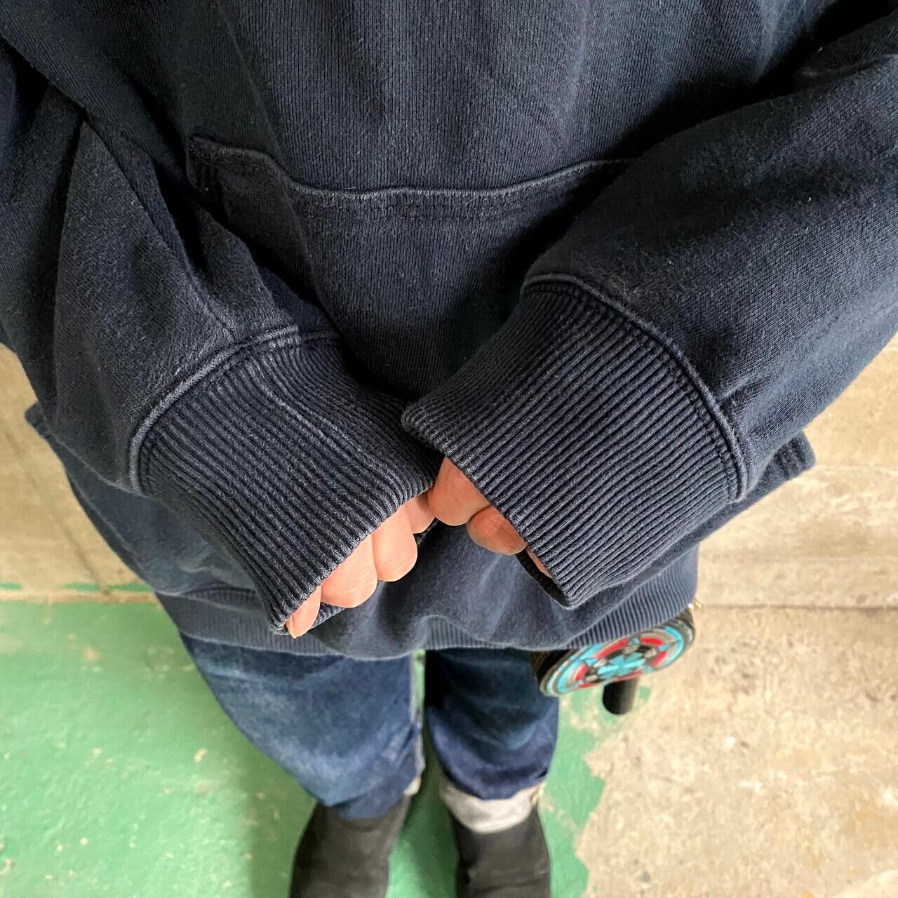 Carhartt カーハート 刺繍入り ワンポイントロゴ プルオーバーパーカー
