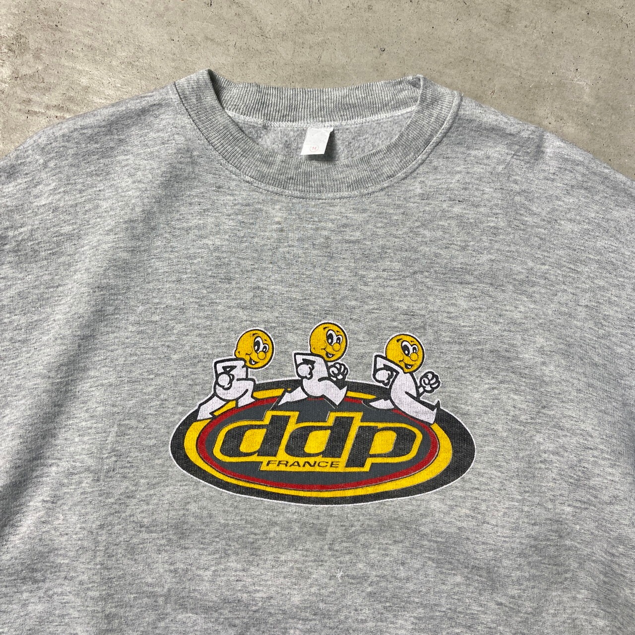 90〜00年代 DDP FRANCE スウェットシャツ ユーロ スケート 両面 