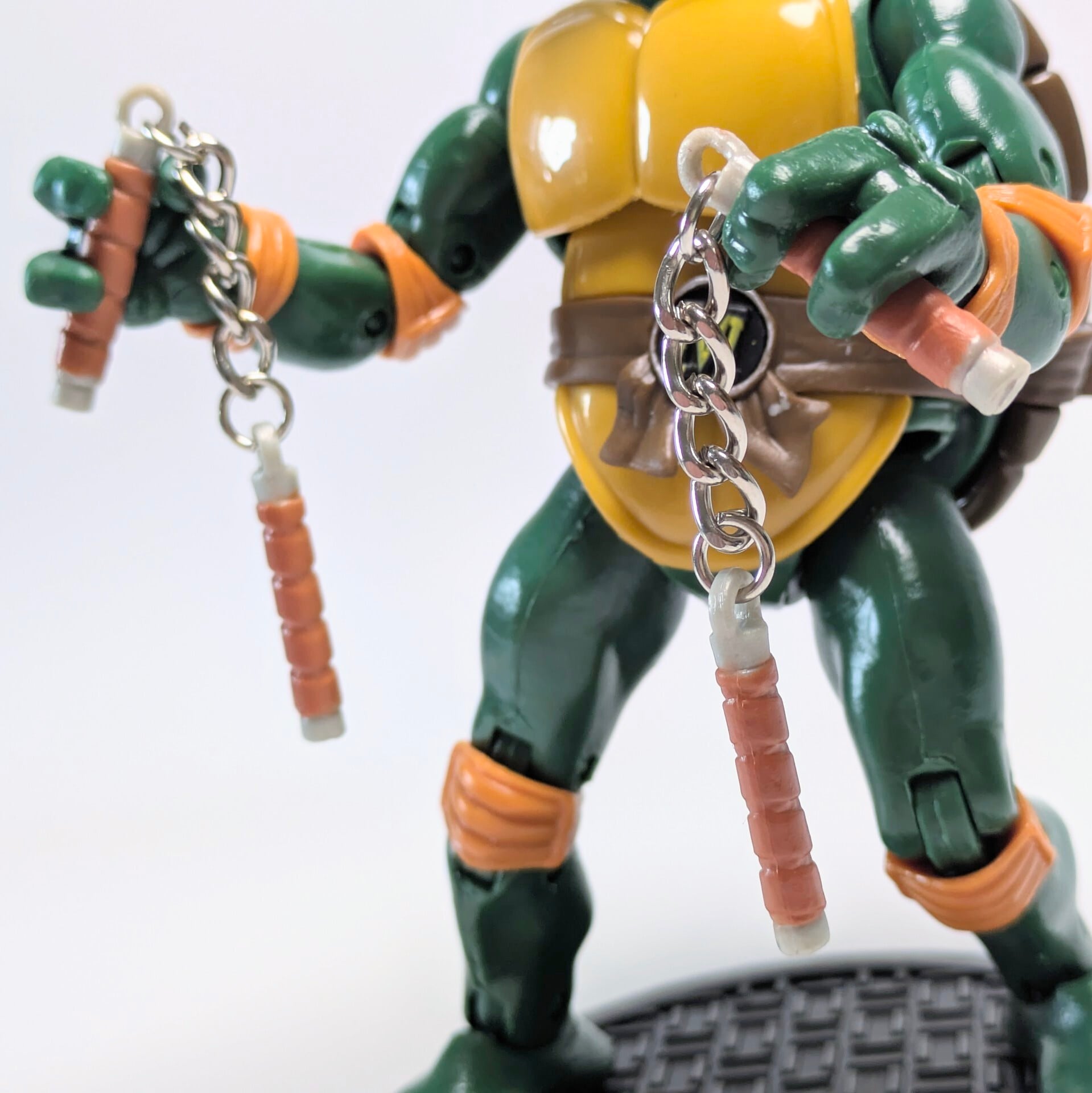 ☆SPECIAL ITEMS☆【 Teenage Mutant Ninja Turtles( ティーンエイジ ミュータント ニンジャ タートルズ )】 14可動アクションフィギュア / ミケランジェロ〚アメリカン雑貨 アメトイ〛