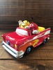 m&m's Ceramic Candy Dish HOT ROD CAR Red/エムアンドエム chocolate アメ車 ホッとロッド フレイムス