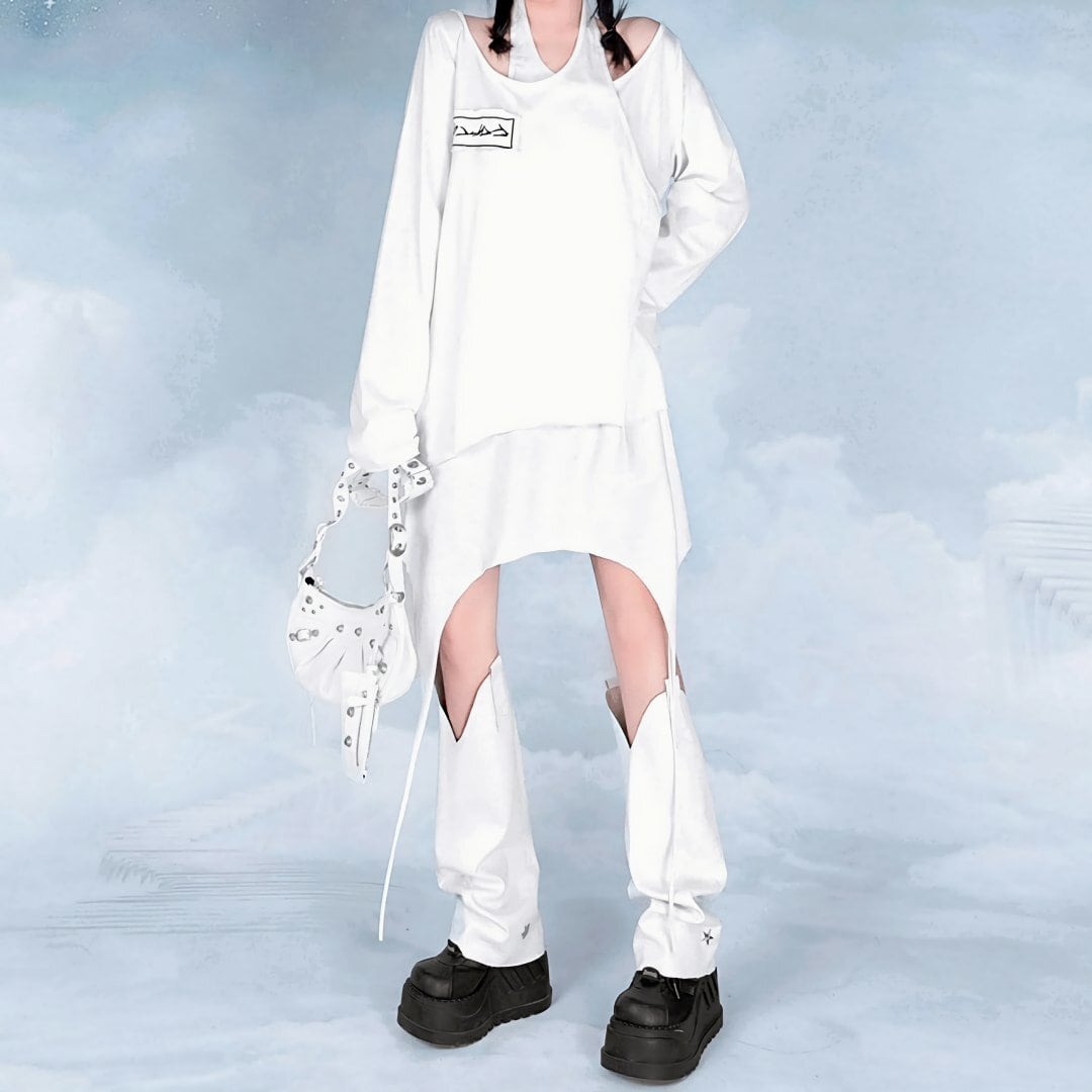 00s 希少 na+h 3点セット ガーター&ショーパン&レッグカバー 合皮