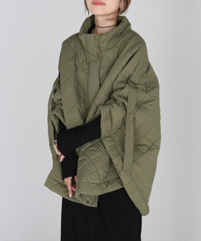 スリーブアレンジポンチョコート