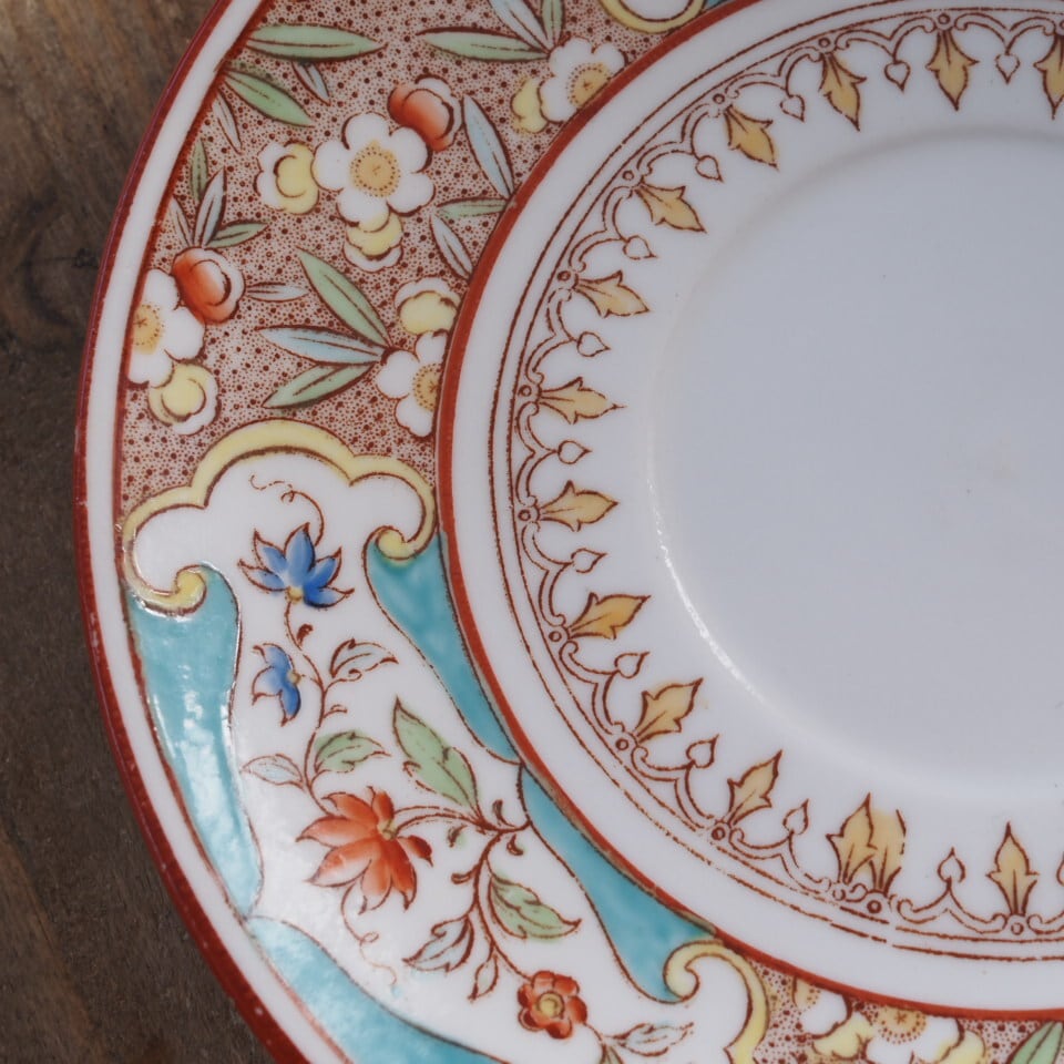 希少フランスアンティーク サルグミンヌ ミントン767 カップ＆ソーサー