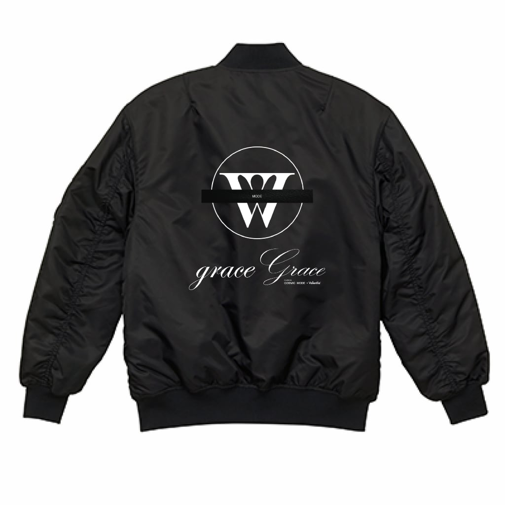 （両面印刷）United Athle タイプ MA-1 ジャケット（中綿入）