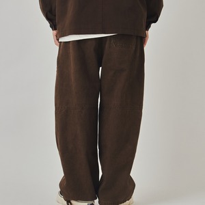 WIDE WORK COTTON TROUSERS N3452