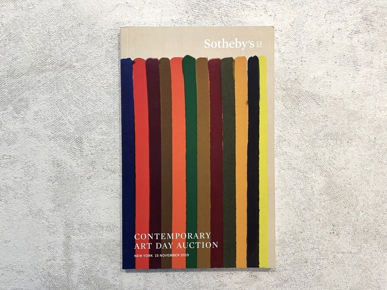 【VM052】【Sotheby's】CONTEMPORARY ART DAY AUCTION NEW YORK/visual book