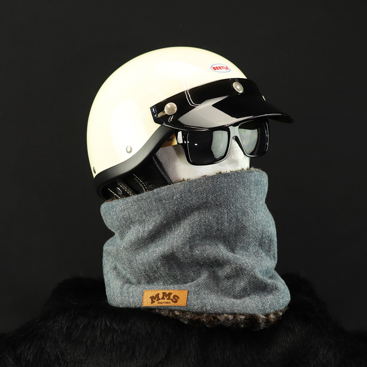 ROBIN NECK WARMER ソフトデニム&ワイルドグレー