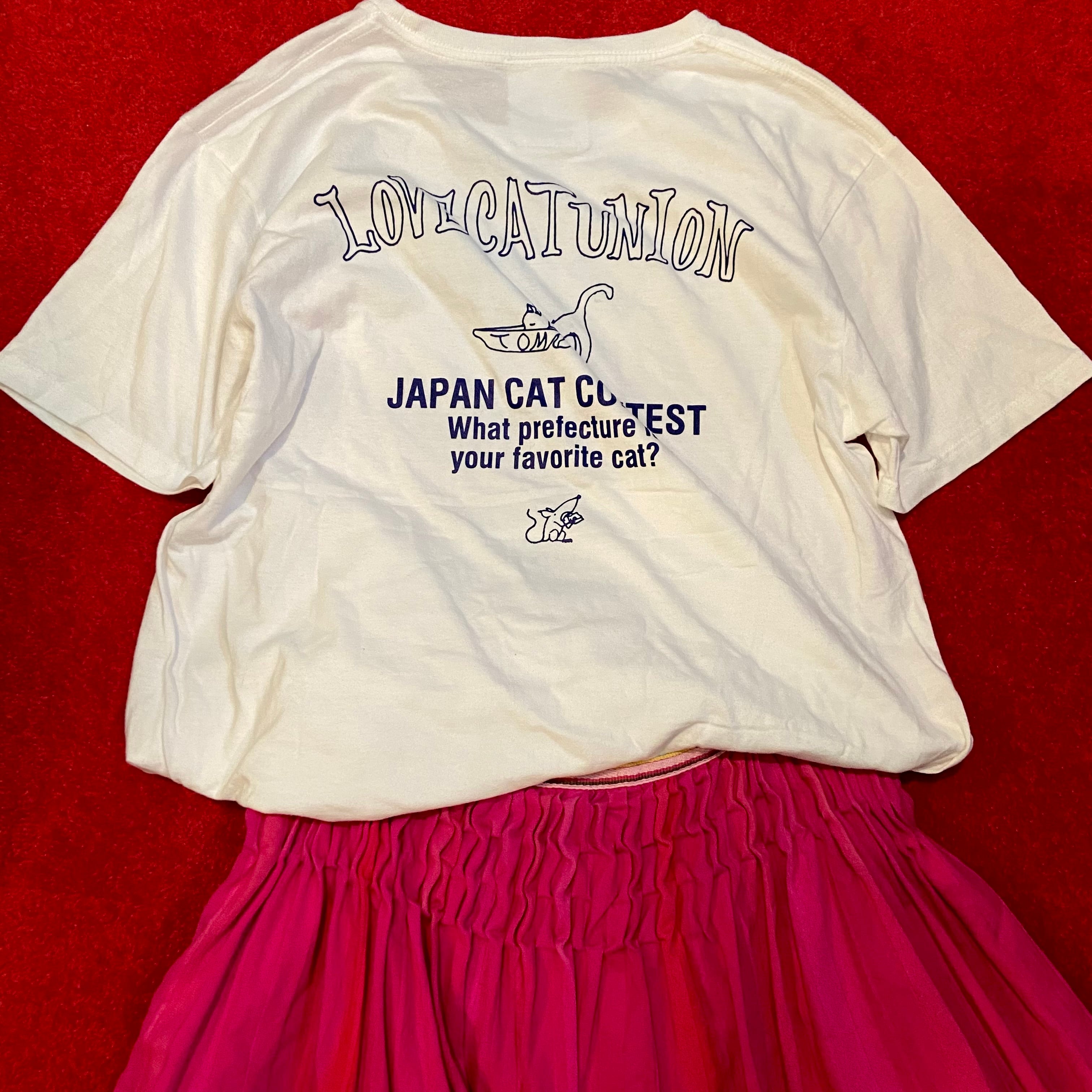 used SEXY STONES RECORDS LOVE CAT TOKYO猫Tシャツ 白 浅井健一