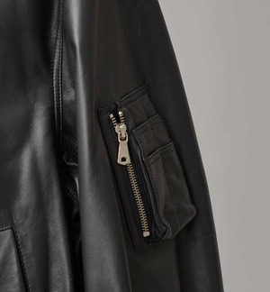 【25AW】MAISON SPECIAL メゾンスペシャル / Sheep Leather MA-1